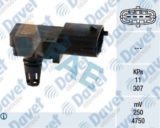 FAE 15036 Turbo Basinc Sensoru Ranger 2.5td 06>12 Doblo Grande Punto Fiorino Linea 1.3jtd Multijet E4 / E5 07> Ducato Iii Iveco Daliy 06> Karsan Jest J10 2.3jtd E4 / E5